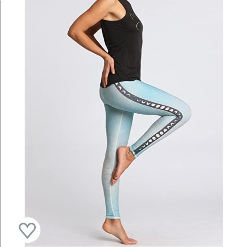 Teeki Moon Phases Legging in Blue